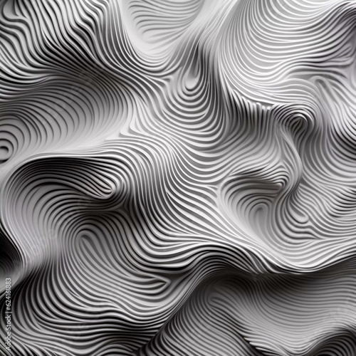 Flowing Colors: Beautiful Abstract Background with Fluid, Gradient, and Line Design, Generative AI
