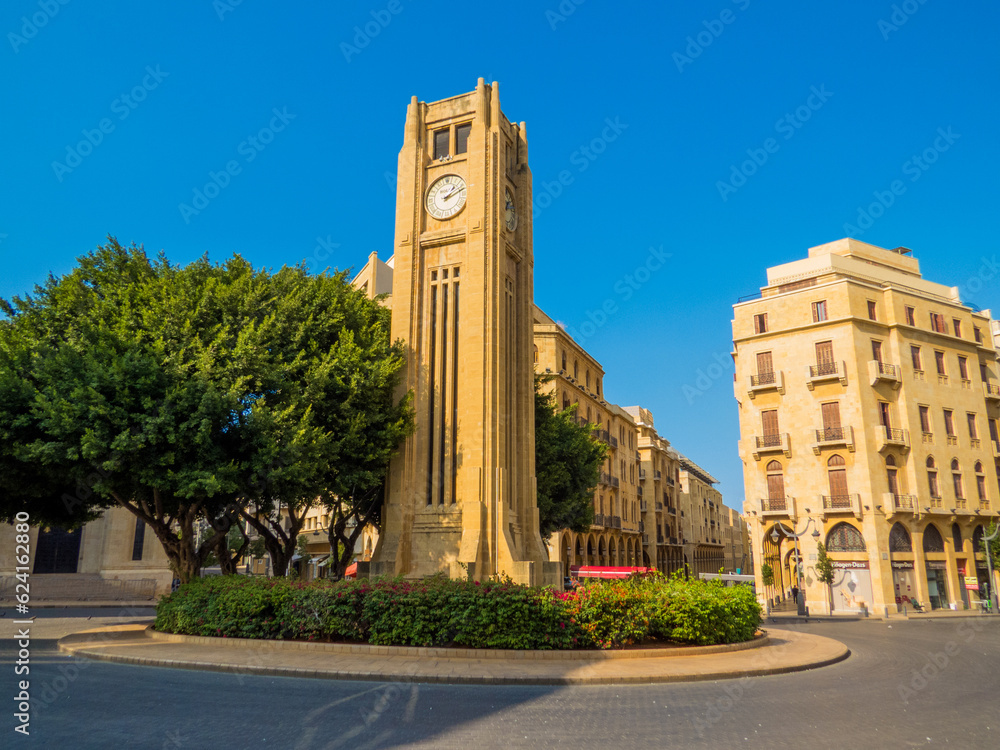 Fototapeta premium Nijmeh Square, Beirut, Lebanon