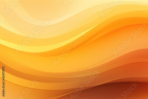 Orange colorful textured waves pattern, abstract. AI Generated