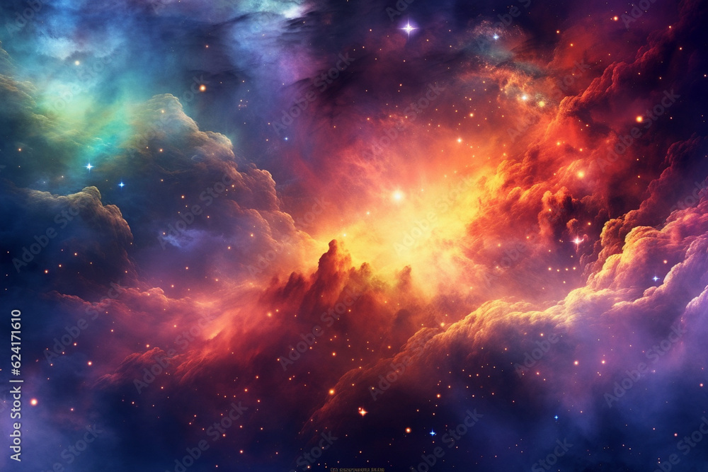 Fototapeta premium lights of space