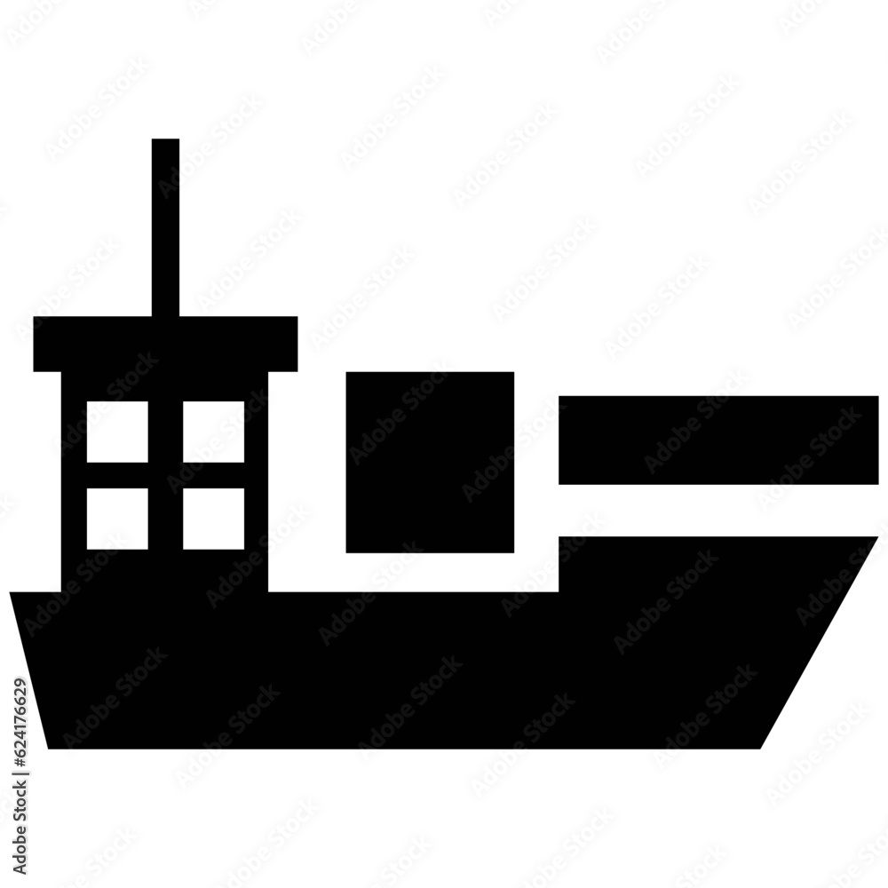 Aircraft and Ships Vector Icons Aircraft and Ships Vector Icons
