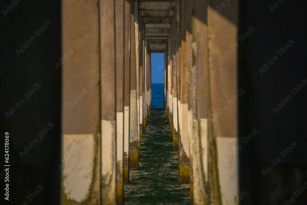 View under Jennette's Pier