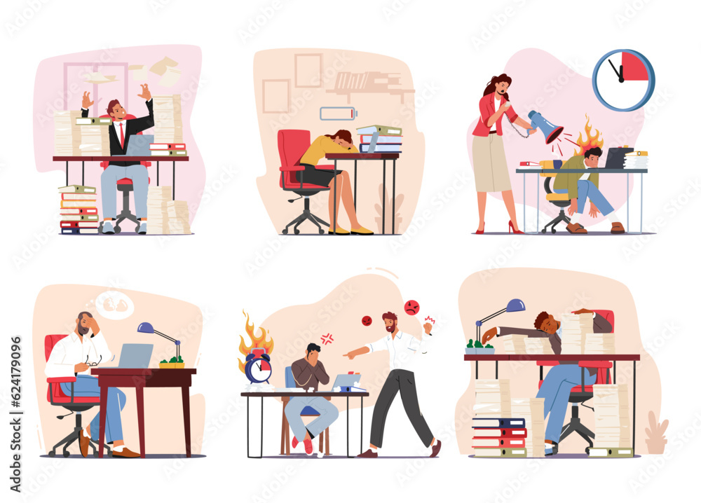 Stressed Workers Experience High Levels Of Pressure In Their Job, Leading To Decreased Productivity And Negative Impacts Stressed Workers Experience High Levels Of Pressure In Their Job, Leading To Decreased Productivity And Negative Impacts