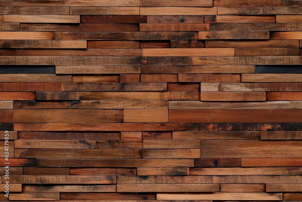 reclaimed wood Wall Paneling texture pattern | Generative AI reclaimed wood Wall Paneling texture pattern | Generative AI