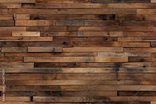 reclaimed wood Wall Paneling texture pattern   Generative AI