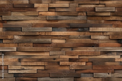 reclaimed wood Wall Paneling texture pattern | Generative AI