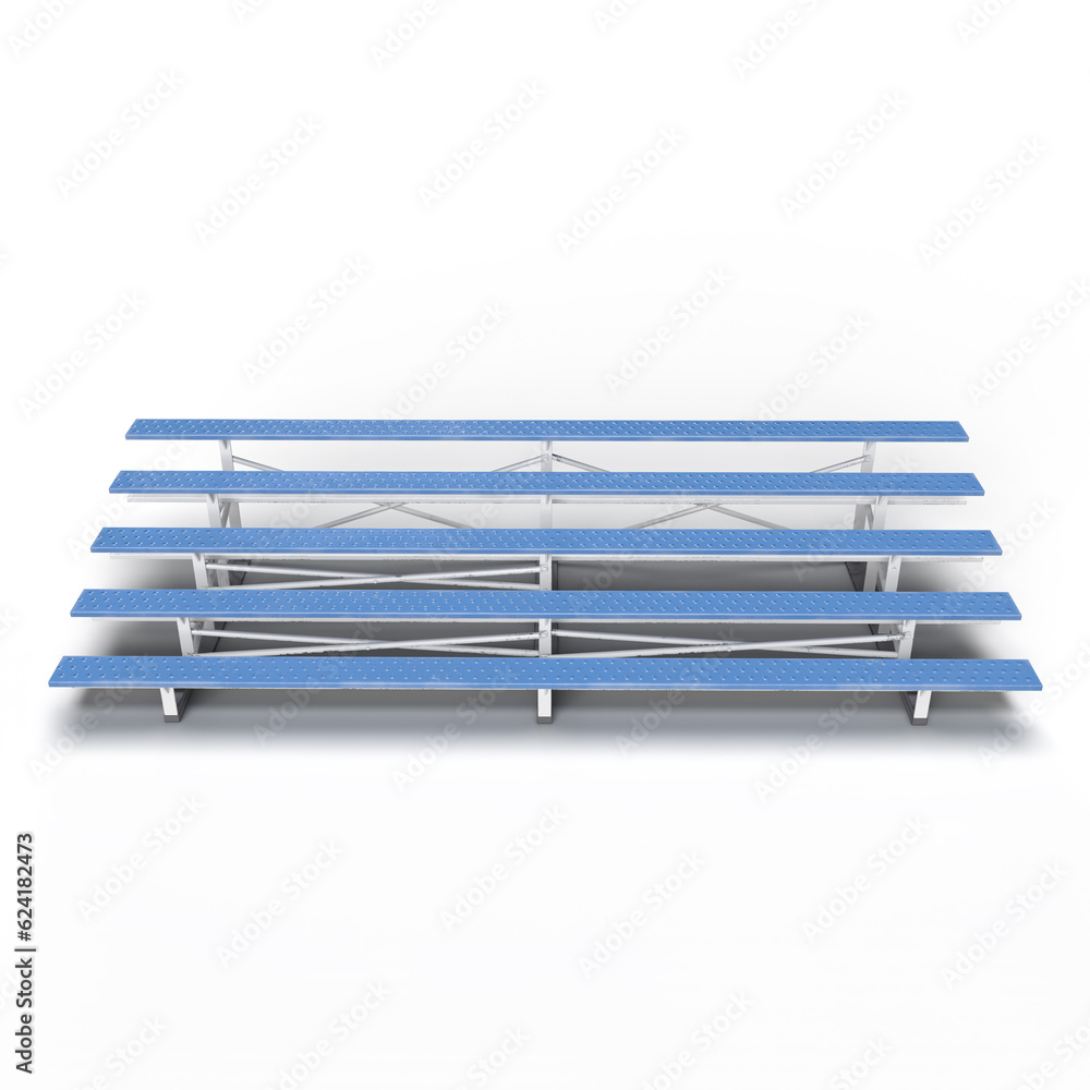 Φωτογραφία grandstand isolate white background render illustration