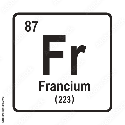 Francium Element icon