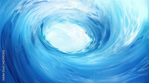 Beautiful clear water swirl ,whirl or spinning background.