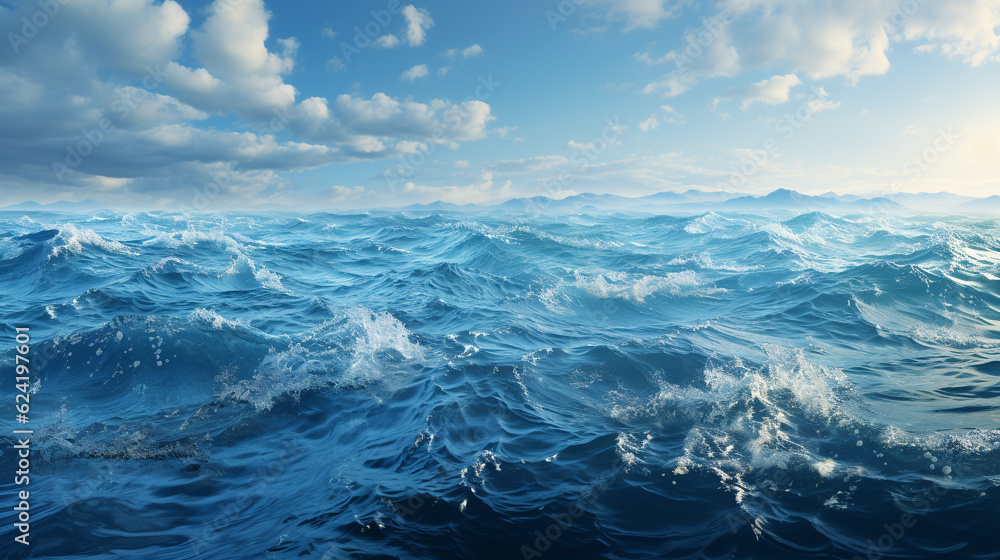 water surface HD 8K wallpaper Stock Photographic Image
