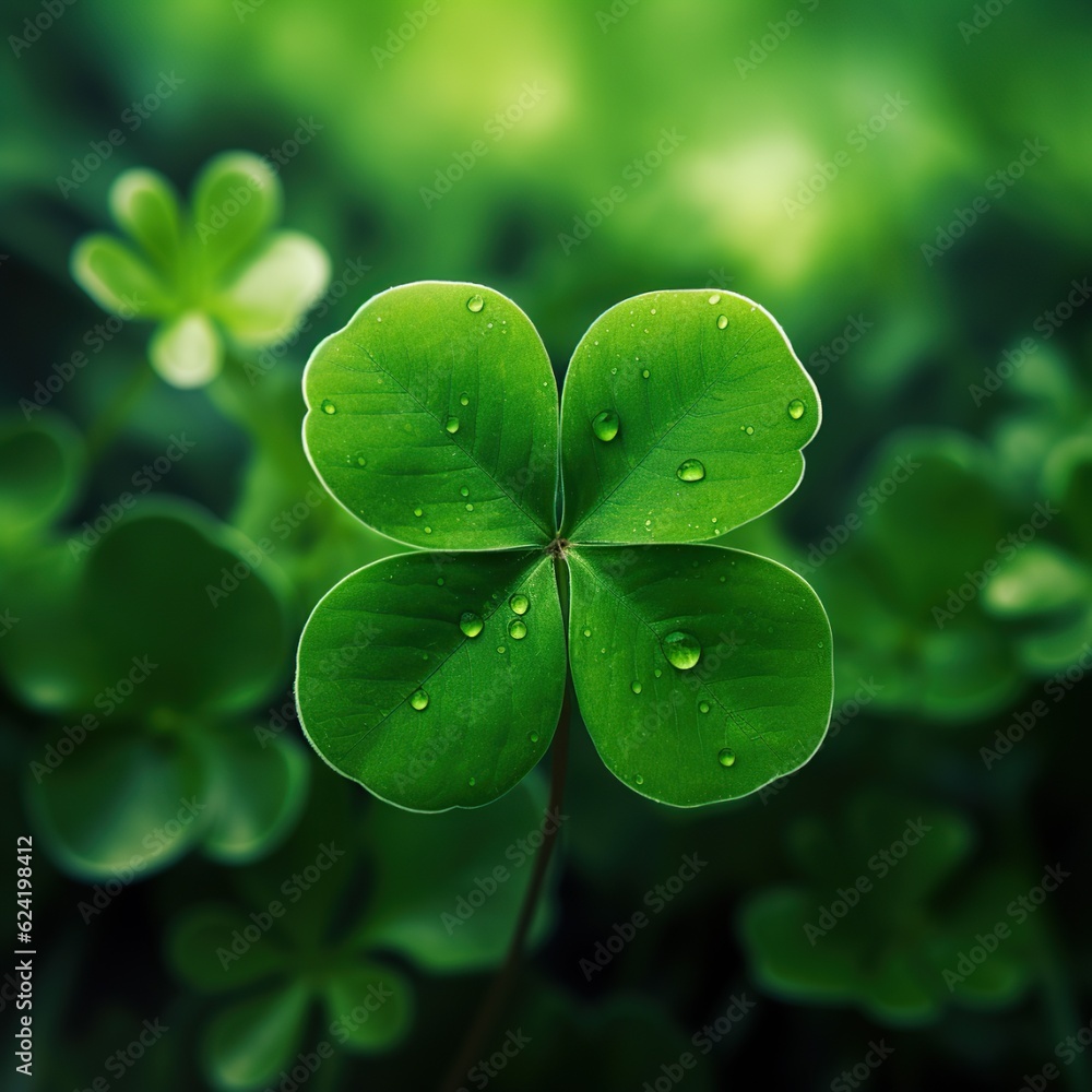 Clover, a symbol of luck Clover, a symbol of luck