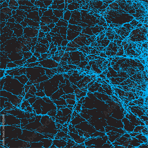 Blue lightning texture, vector background 