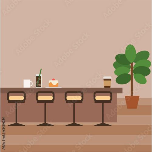 カフェ店内