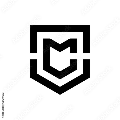Cm or mc letter logo design inspiration