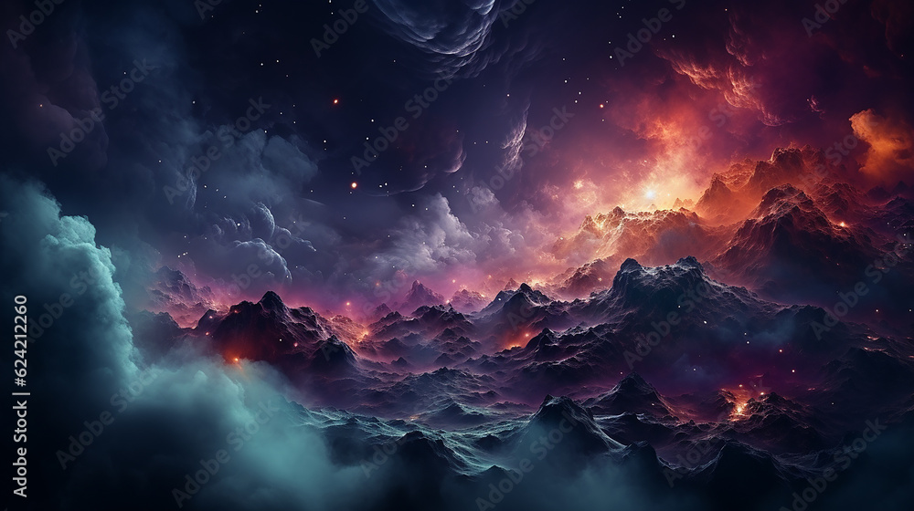 galaxy and nebula photo with purple and pink color tone, hyper realistic Made by AI generated galaxy and nebula photo with purple and pink color tone, hyper realistic Made by AI generated