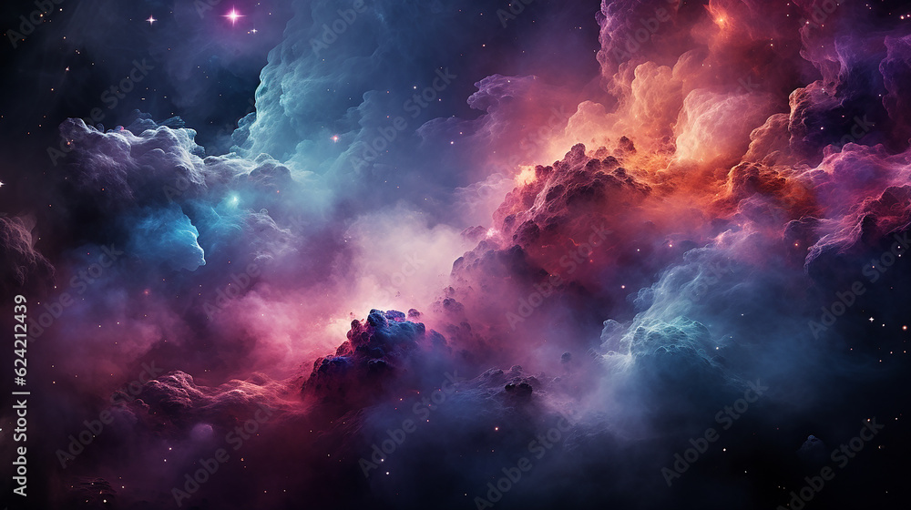 galaxy and nebula photo with purple and pink color tone, hyper realistic Made by AI generated galaxy and nebula photo with purple and pink color tone, hyper realistic Made by AI generated
