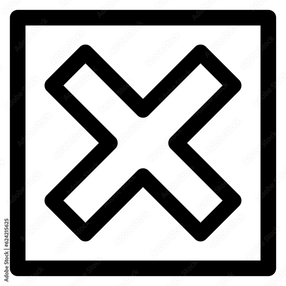 Cross Icon Symbol For Packaging Design Standart Cross Icon Symbol For Packaging Design Standart