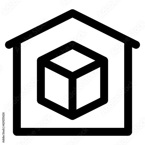 Storage Icon Symbol For Packaging Design Standart