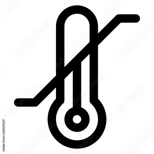 Temperature Icon Symbol For Packaging Design Standart