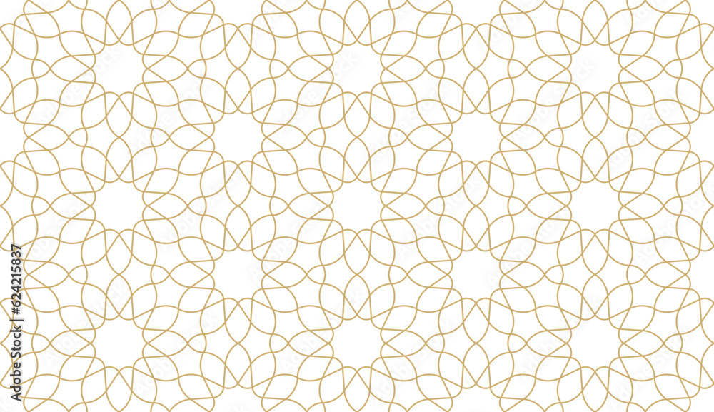 Seamless geometric pattern in authentic arabian style. Seamless geometric pattern in authentic arabian style.