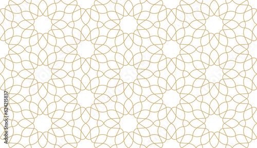 Seamless geometric pattern in authentic arabian style.