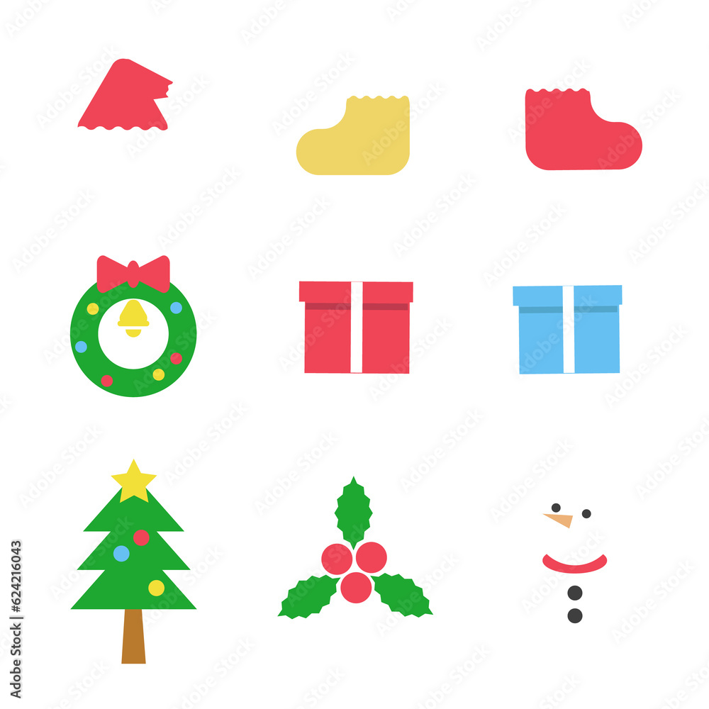 クリスマスのイラスト素材.2 クリスマスのイラスト素材.2