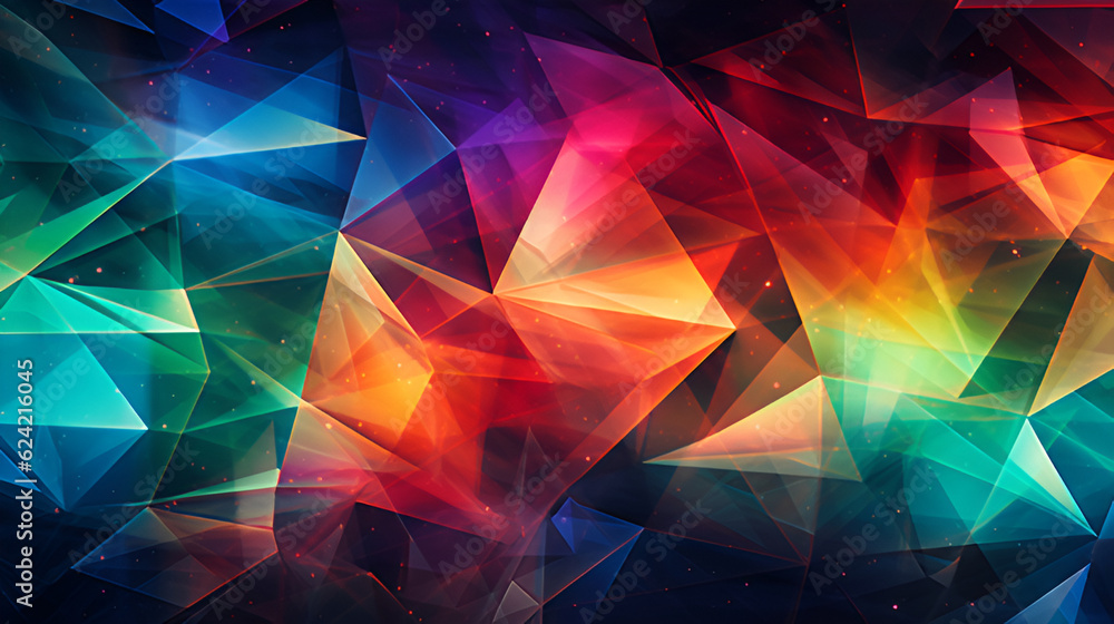 Colorful abstract background image | Generative AI