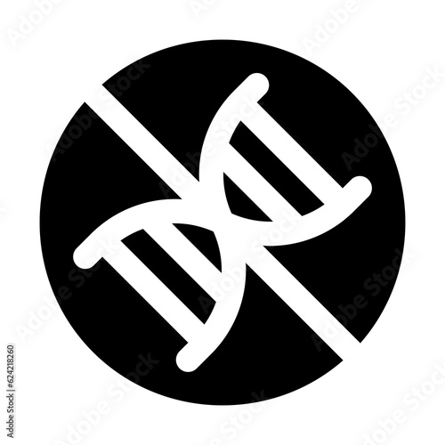 No gmo Icon Symbol For Packaging Design Standart