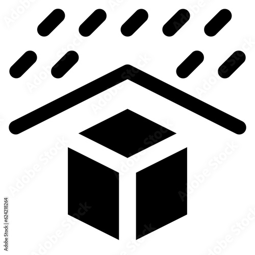 Cardboard box  Icon Symbol For Packaging Design Standart