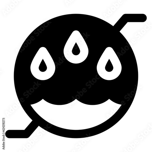 humidity, Icon Symbol For Packaging Design Standart