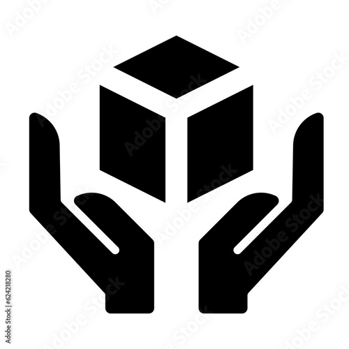 handle with care Icon Symbol For Packaging Design Standart