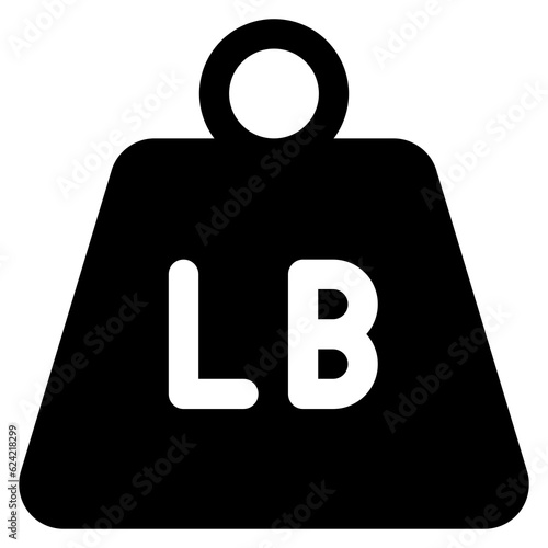 Pound  Icon Symbol For Packaging Design Standart