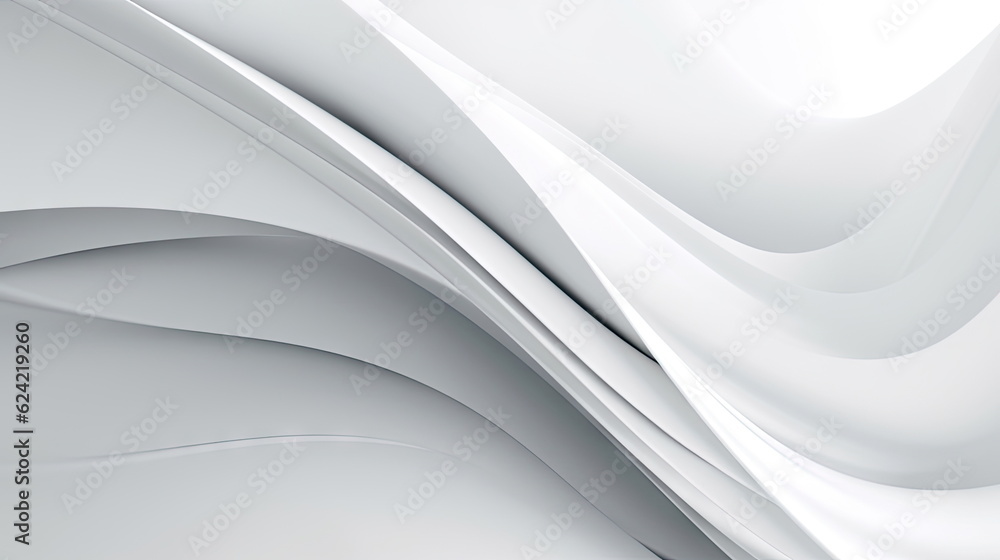 Obraz premium smooth white background, abstract gradient