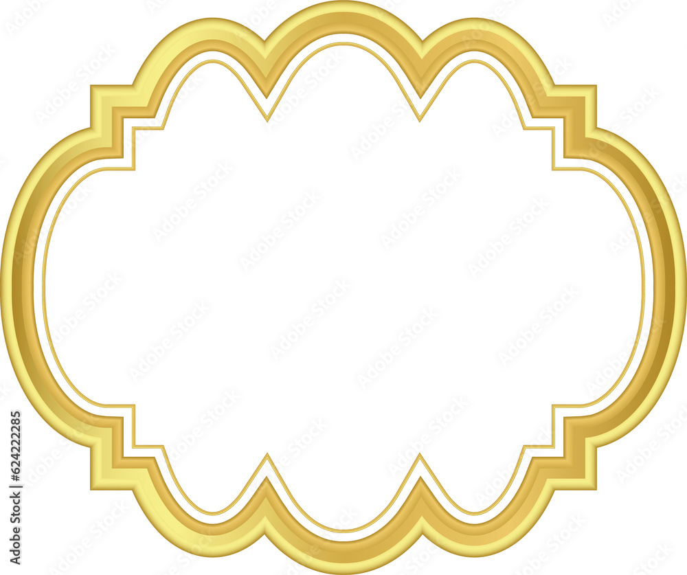 luxury islamic golden frame element design luxury islamic golden frame element design