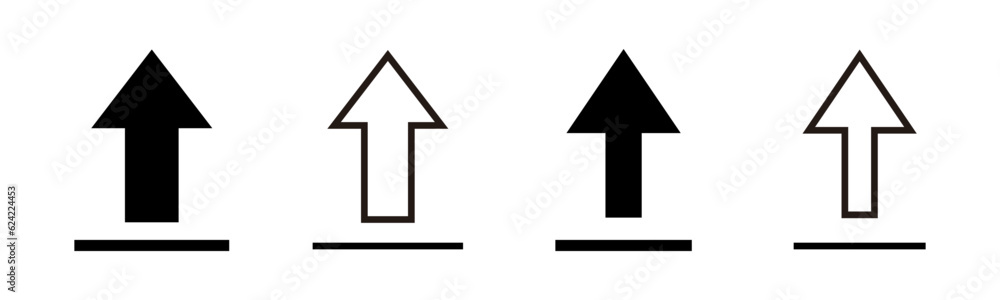 Upload icon set illustration. load data sign and symbol Upload icon set illustration. load data sign and symbol