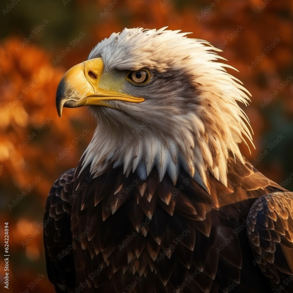 Bald Eagle, Wildlife Photography, Generative AI Bald Eagle, Wildlife Photography, Generative AI