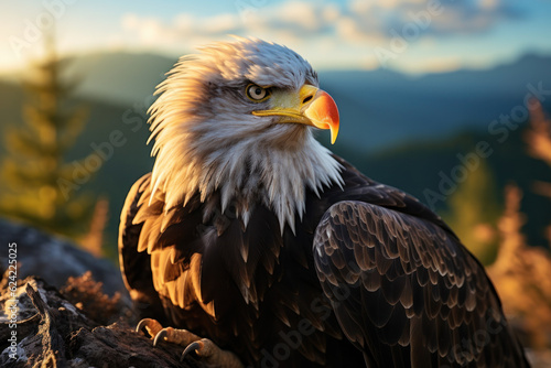 Bald Eagle  Wildlife Photography  Generative AI