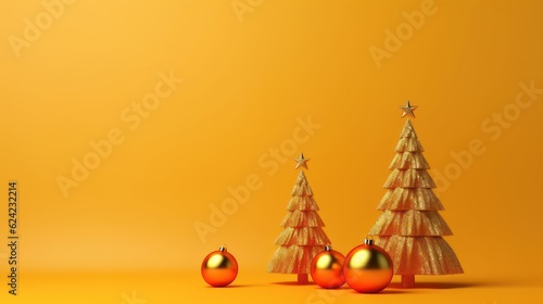 Merry Christmas and New Year background, Xmas Happy Holiday Celebration. Generative Ai © CYBERUSS