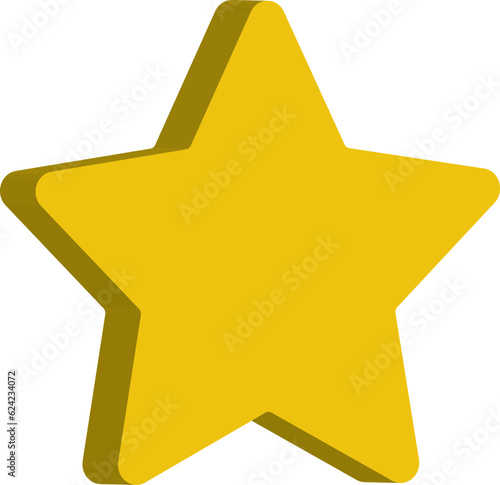 3d star design. 3d star vector design.