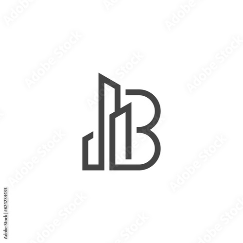Creative Minimalist B Letter Logo Design © Alex Pro