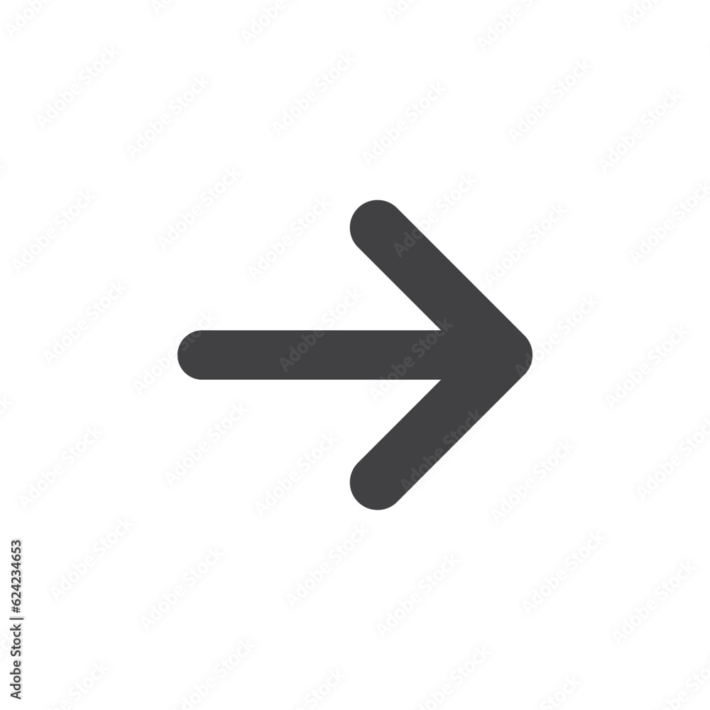 arrow icon vector isolated on white background arrow icon vector isolated on white background