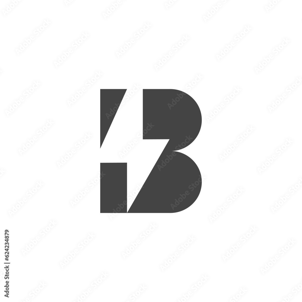 Creative Minimalist B Letter Logo Design