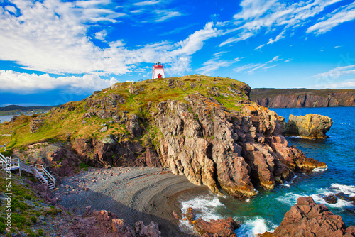 Lighthouse, Avalon Peninsula, Newfoundland photo