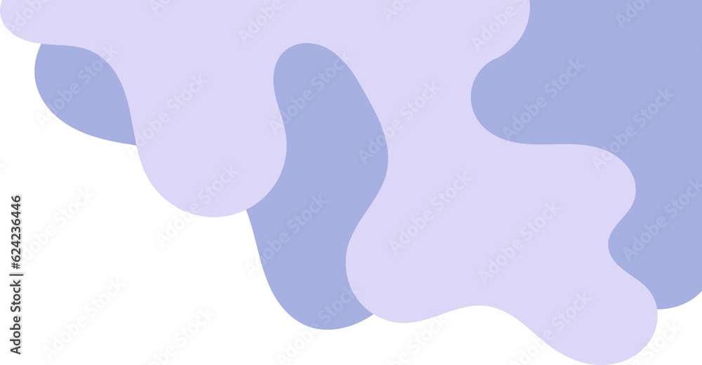 blue cream wavy corner. fluid corner illustration blue cream wavy corner. fluid corner illustration
