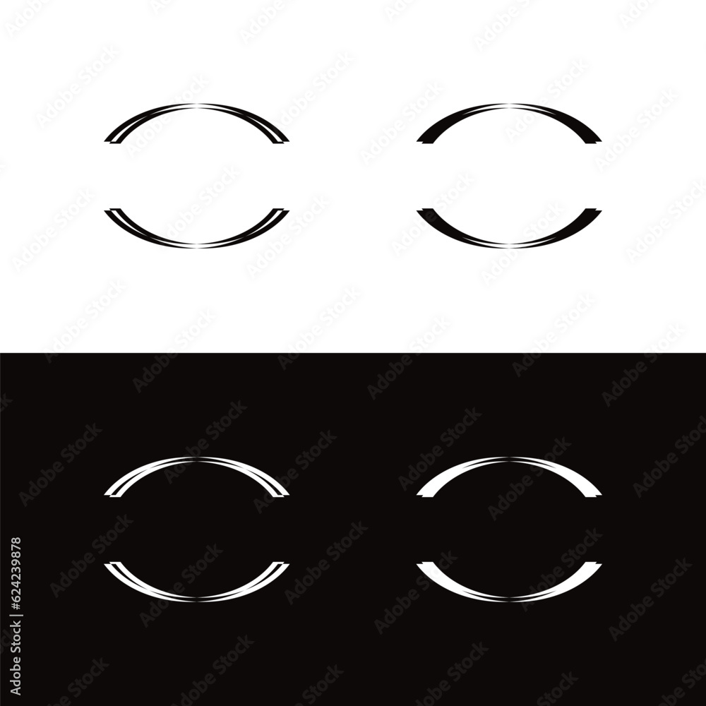 Circle vector logo template design . Circle icon illustration Circle vector logo template design . Circle icon illustration