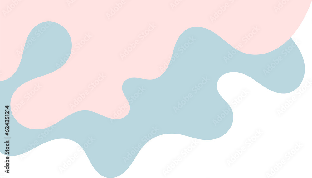 blue pink wavy corner. fluid corner illustration blue pink wavy corner. fluid corner illustration