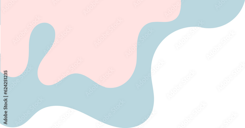 blue pink wavy corner. fluid corner illustration blue pink wavy corner. fluid corner illustration