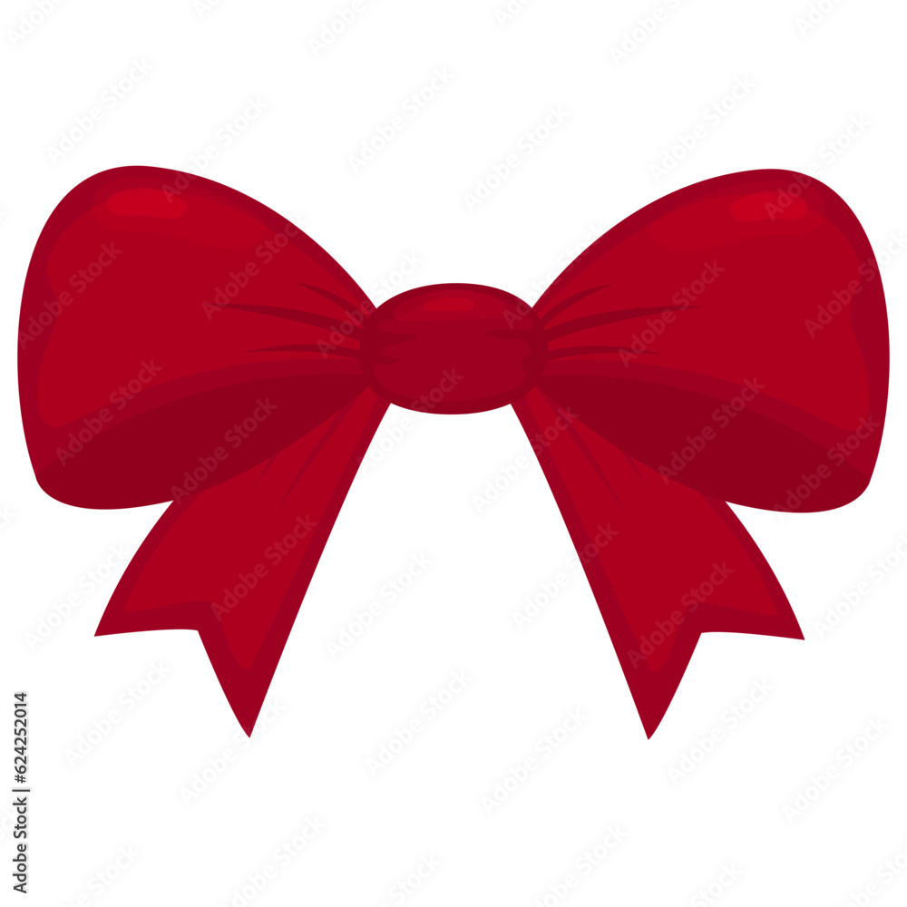 Red Ribbon Merry Christmas Icon Red Ribbon Merry Christmas Icon