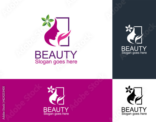 spa therapy logo concept