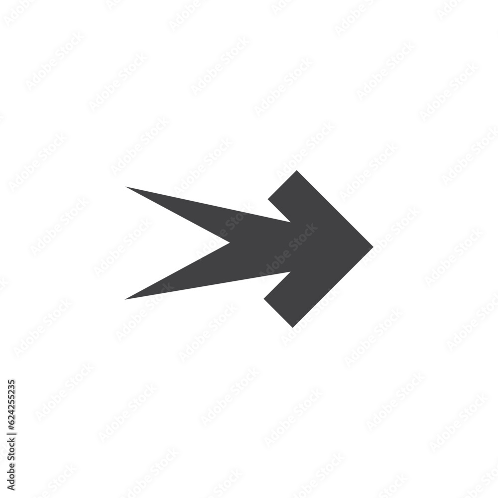 arrow icon vector illustration isolated on white background arrow icon vector illustration isolated on white background